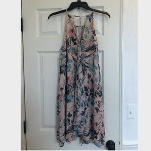 BCBGMAZRIA Pink Pattern Dress